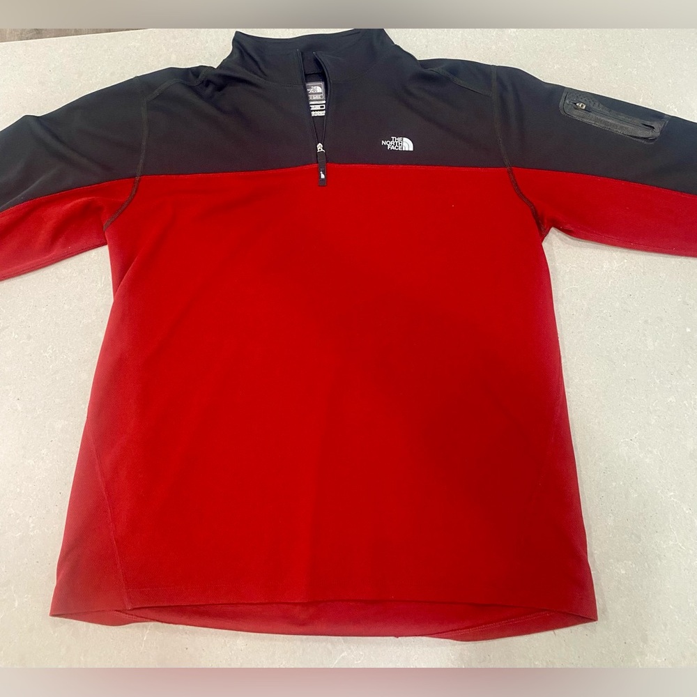 The North Face Men's Red and Black Jacket long sleeve Men’s XL/TG
